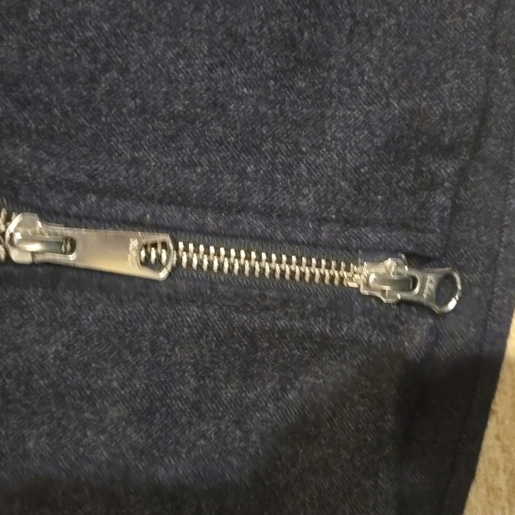 Eton Herringbone Zipper Cashmere/Wool Blend Luxury Vest - Picture 7 of 11